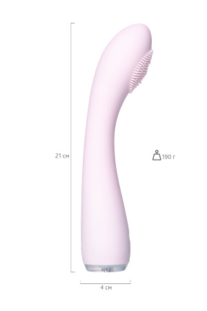 Вибратор  PPP SHIO-PRO PINK ,розовый, силикон, 21 см