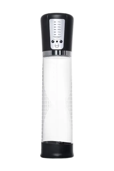 Автоматическая помпа для пениса Sexus Men Expert Sigurd, ABS-пластик, черная, 29 см