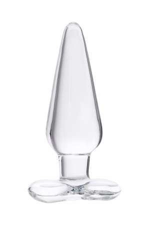 Анальная втулка Sexus Glass, стекло, прозрачная, 11,5 СМ, Ø 3,5 см