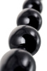 Цепочка анальная TOYFA A-Toys, черная, 23,2 см, Ø 2,7